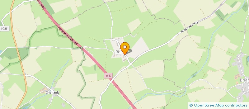 localisation de l'entreprise MONSIEUR VALENTIN FINELLE  ROILLY