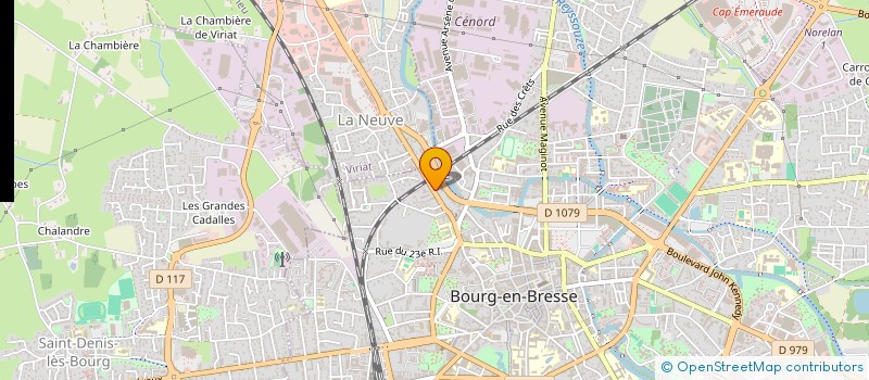 localisation de l'entreprise MONSIEUR VALENTIN FLECHON à BOURG-EN-BRESSE