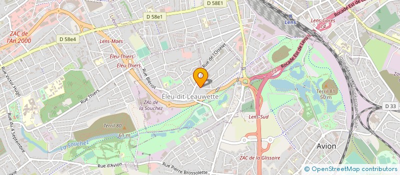 localisation de l'entreprise MONSIEUR VALENTIN FLEMIG  ELEU-DIT-LEAUWETTE