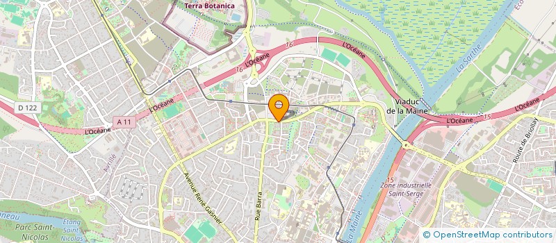 localisation de l'entreprise MONSIEUR VALENTIN FONTANA à ANGERS