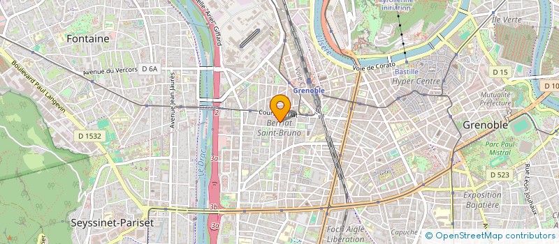 localisation de l'entreprise MONSIEUR VALENTIN FOULON  GRENOBLE