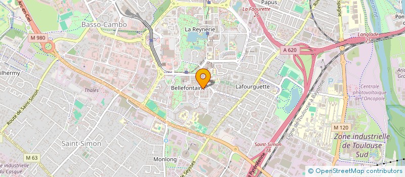 localisation de l'entreprise MONSIEUR VALENTIN FOURIER  TOULOUSE