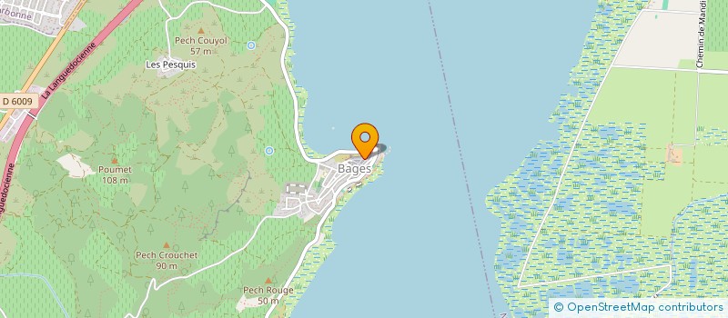 localisation de l'entreprise MONSIEUR VALENTIN FRANCOIS  BAGES