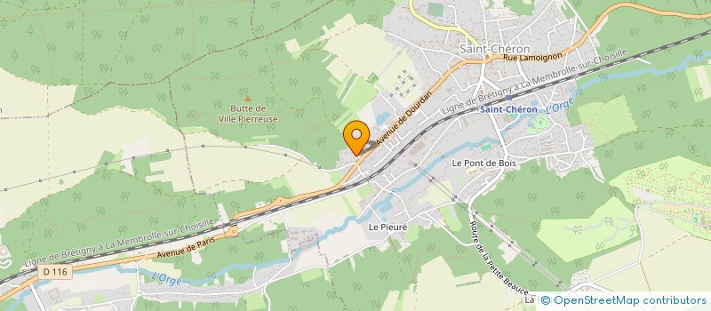 localisation de l'entreprise MONSIEUR VALENTIN FRANCOIS PIELAET  SAINT-CHERON