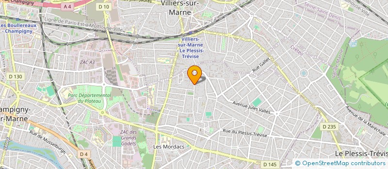 localisation de l'entreprise MONSIEUR VALENTIN FREY  CHAMPIGNY-SUR-MARNE