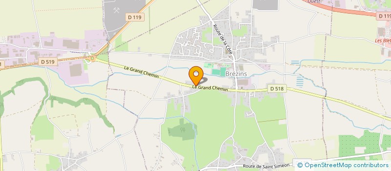 localisation de l'entreprise MONSIEUR VALENTIN FRIEDEL  BREZINS