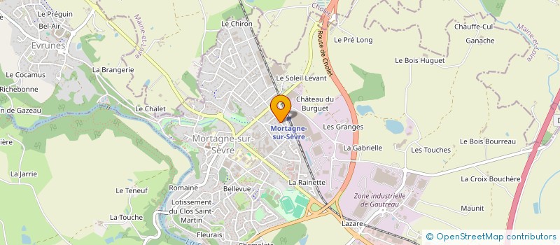 localisation de l'entreprise MONSIEUR VALENTIN FRUCHET  NANTES