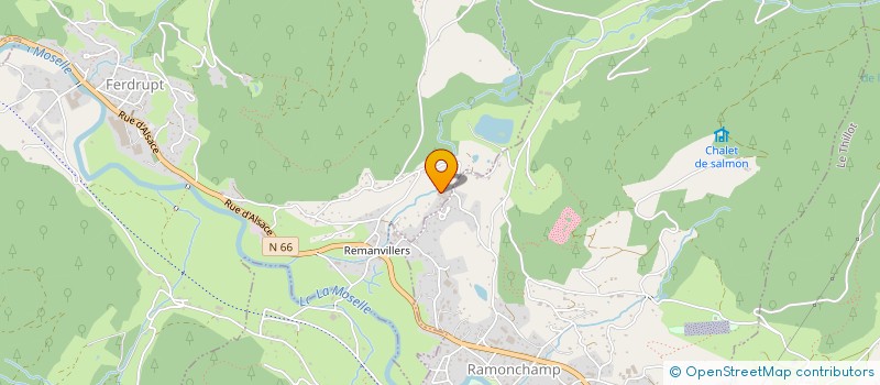 localisation de l'entreprise MONSIEUR VALENTIN FUOCO  FERDRUPT