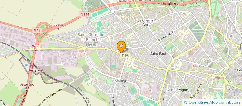 localisation de l'entreprise MONSIEUR VALENTIN GALLET à CAEN