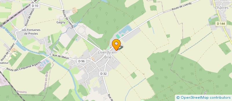 localisation de l'entreprise MONSIEUR VALENTIN GANGEMI  LIVERDY-EN-BRIE