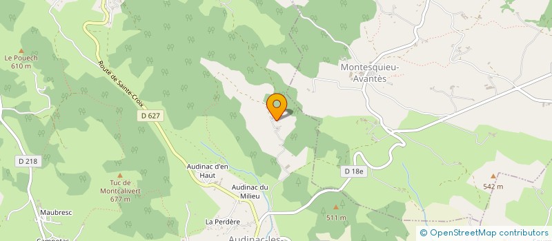 localisation de l'entreprise MONSIEUR VALENTIN GARCIA à MONTJOIE-EN-COUSERANS