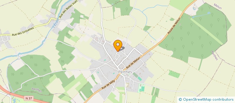 localisation de l'entreprise MONSIEUR VALENTIN GARNAULT  PERTHES