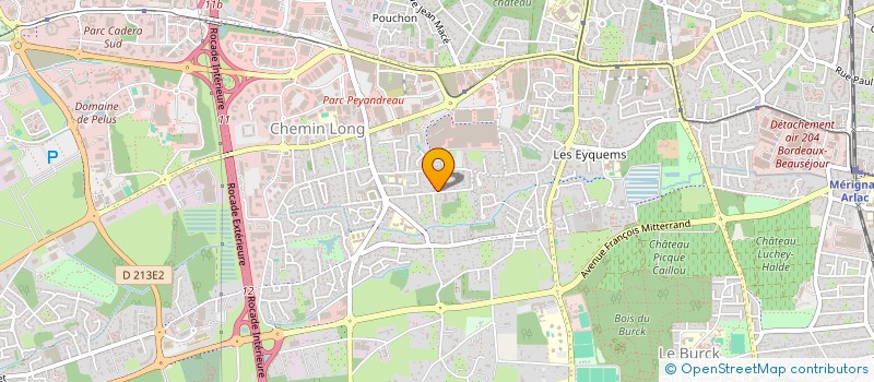 localisation de l'entreprise MONSIEUR VALENTIN GARNIER  MERIGNAC