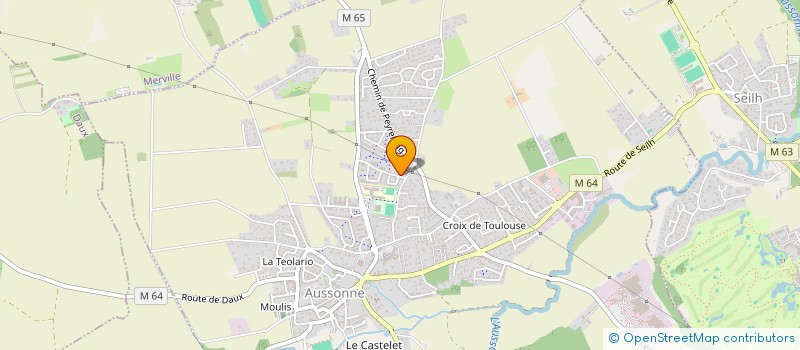localisation de l'entreprise MONSIEUR VALENTIN GAROFALO PUECH  AUSSONNE