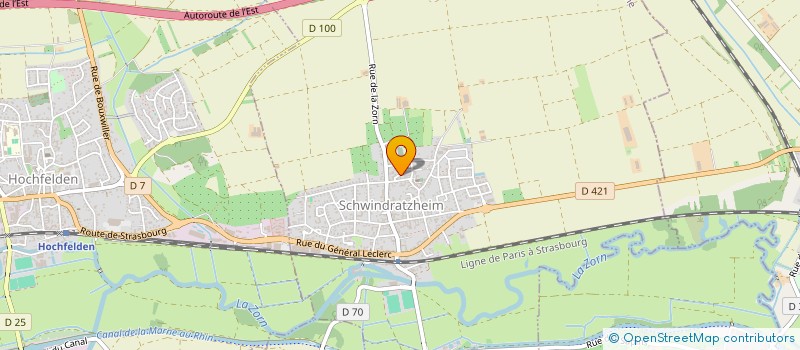 localisation de l'entreprise MONSIEUR VALENTIN GEBHARDT  SCHWINDRATZHEIM