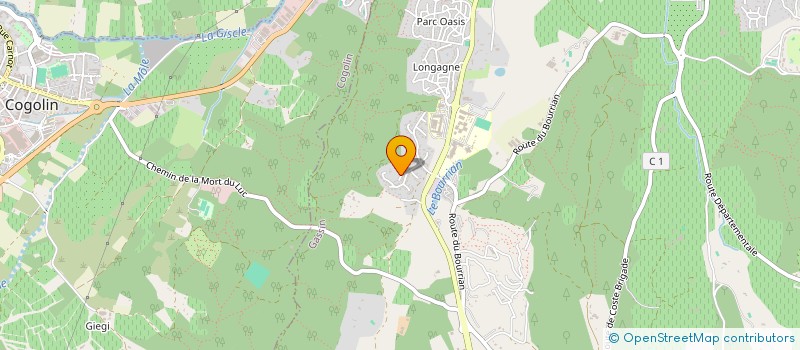 localisation de l'entreprise MONSIEUR VALENTIN GELLE  GASSIN