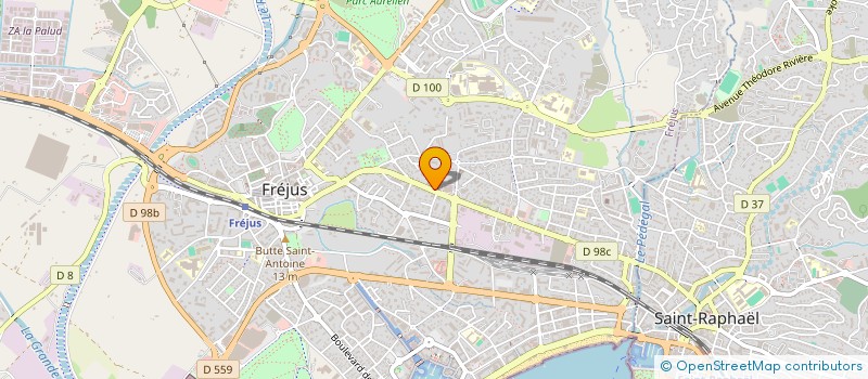 localisation de l'entreprise MONSIEUR VALENTIN GENEST à FREJUS