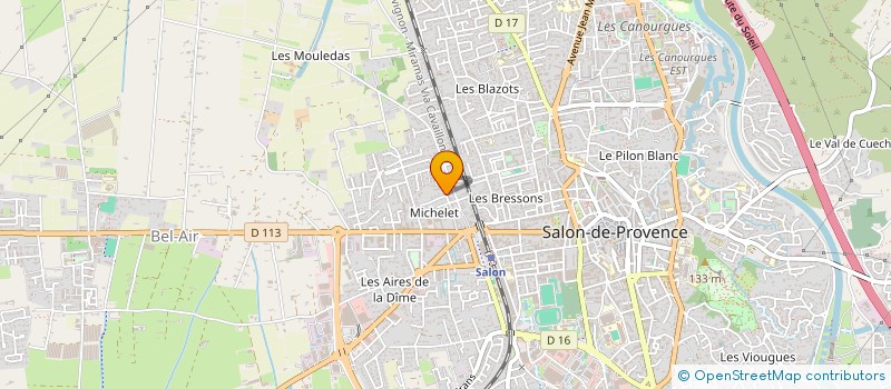 localisation de l'entreprise MONSIEUR VALENTIN GESCHWIND  SALON-DE-PROVENCE