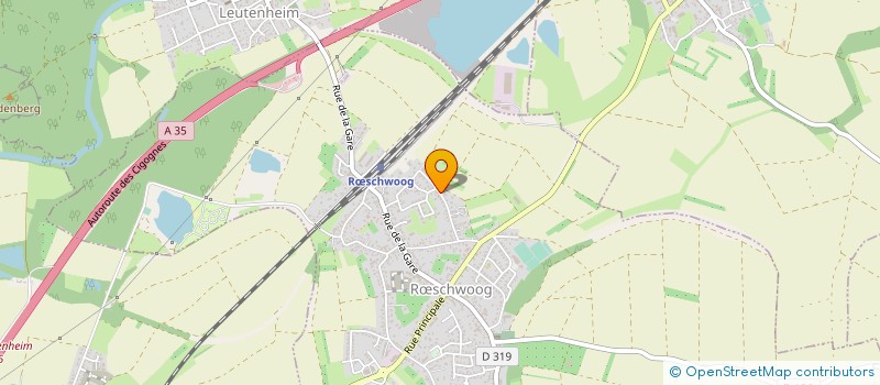 localisation de l'entreprise MONSIEUR VALENTIN GESELL  RSCHWOOG