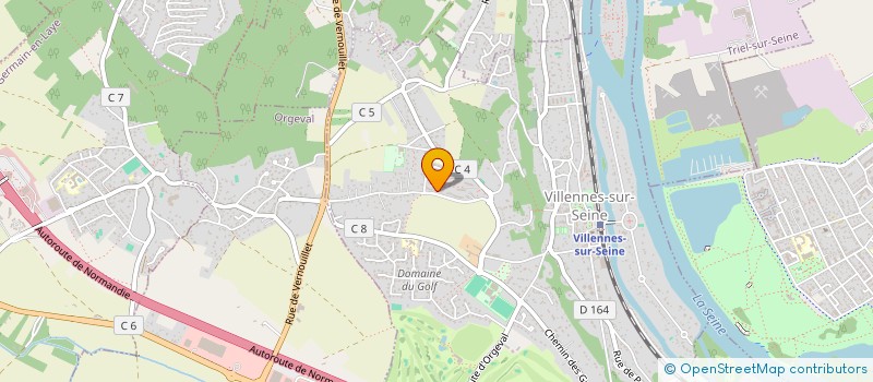 localisation de l'entreprise MONSIEUR VALENTIN GEVRAISE  VILLENNES-SUR-SEINE
