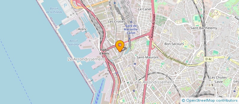 localisation de l'entreprise MONSIEUR VALENTIN GHENCIU à MARSEILLE
