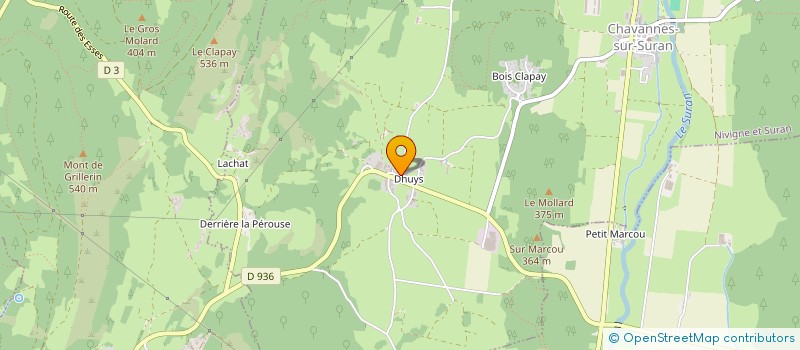 localisation de l'entreprise MONSIEUR VALENTIN GINEL à NIVIGNE ET SURAN