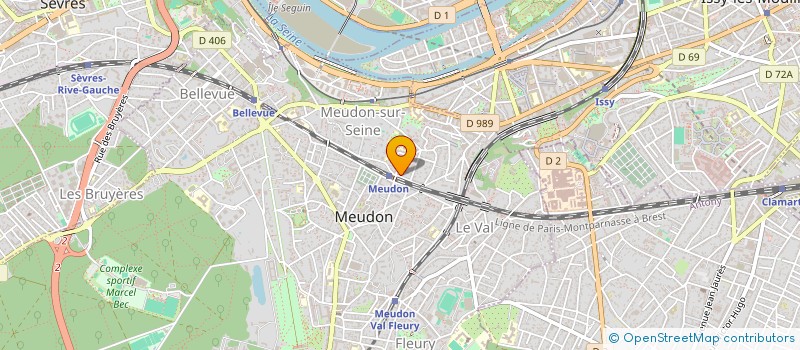 localisation de l'entreprise MONSIEUR VALENTIN GIROUD à MEUDON
