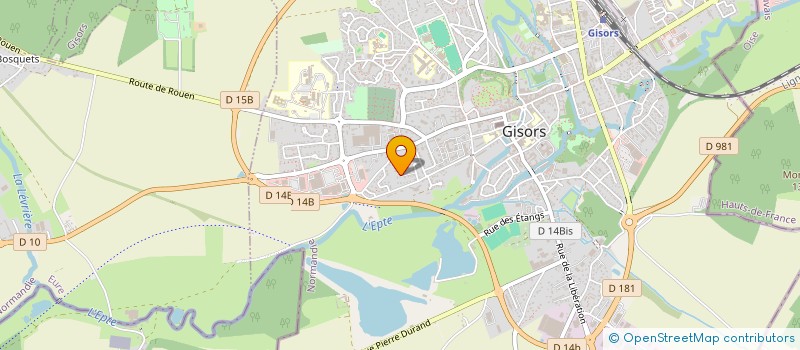 localisation de l'entreprise MONSIEUR VALENTIN GLIME  GISORS