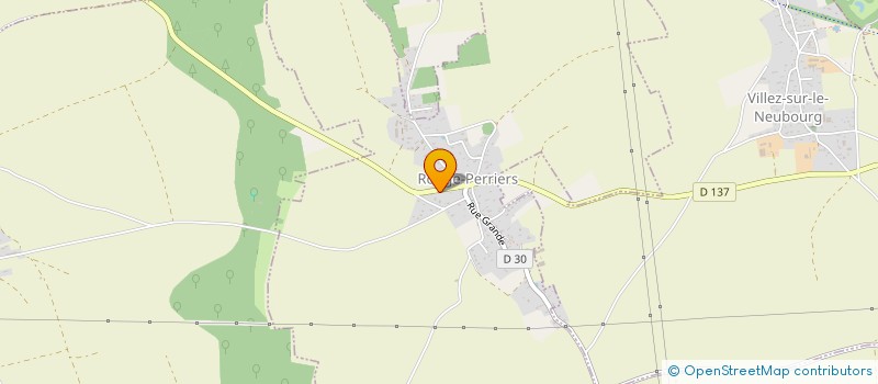 localisation de l'entreprise MONSIEUR VALENTIN GODEY  ROUGE-PERRIERS