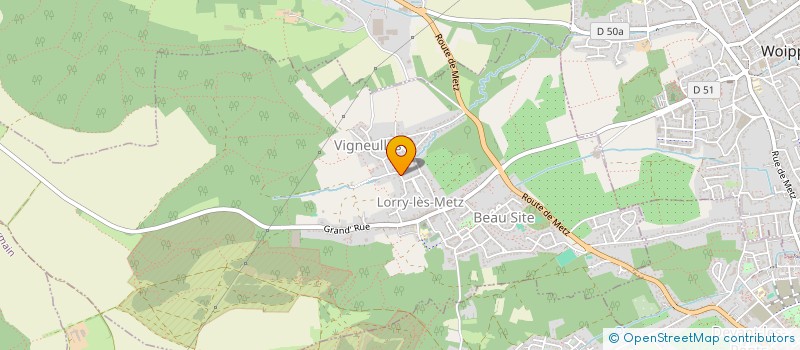 localisation de l'entreprise MONSIEUR VALENTIN GOGLIA  LORRY-LES-METZ