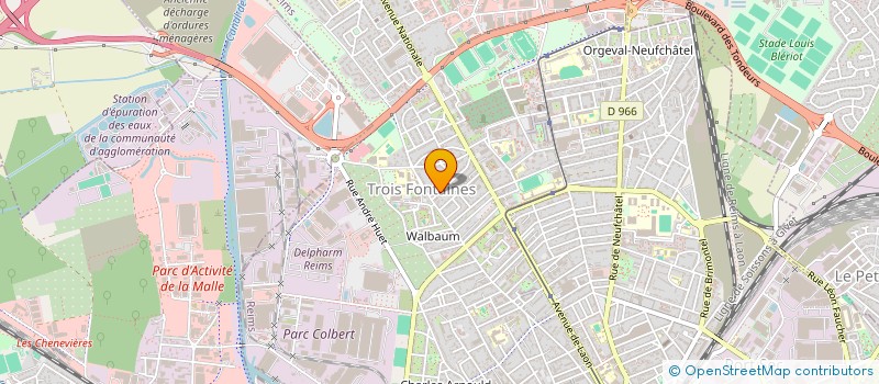 localisation de l'entreprise MONSIEUR VALENTIN GORDIEN  REIMS