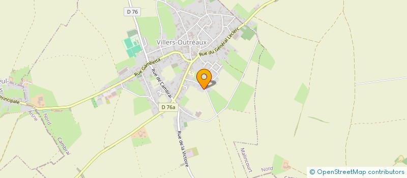 localisation de l'entreprise MONSIEUR VALENTIN GOSCIASZEK  VILLERS-OUTREAUX