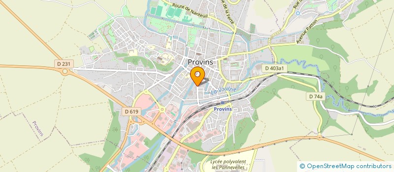 localisation de l'entreprise MONSIEUR VALENTIN GOUILLIARD  PROVINS