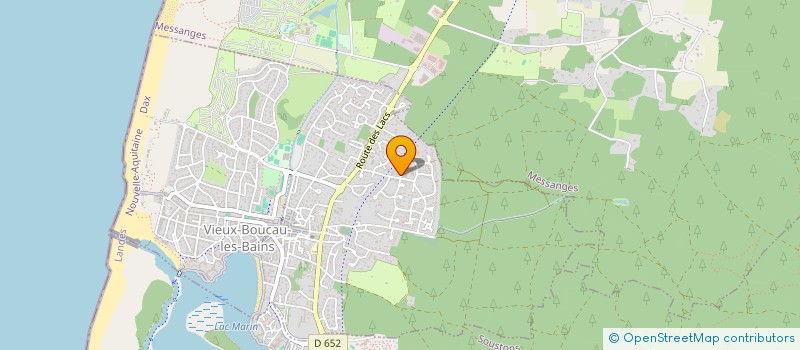 localisation de l'entreprise MONSIEUR VALENTIN GOUPILLAT  MESSANGES