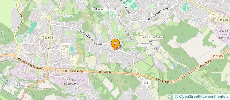 localisation de l'entreprise MONSIEUR VALENTIN GOURG à ANGOULEME