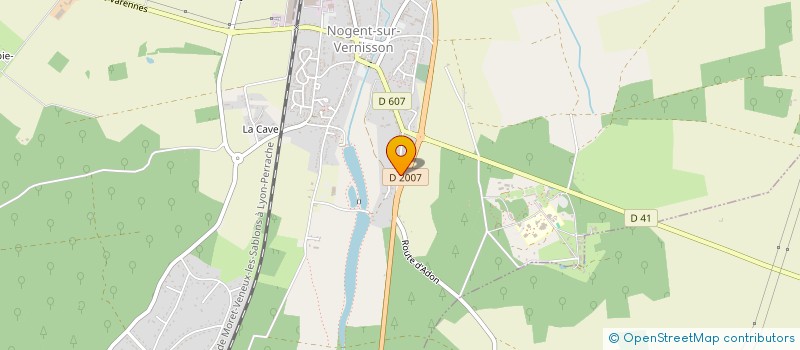 localisation de l'entreprise MONSIEUR VALENTIN GOURICHON à NOGENT-SUR-VERNISSON