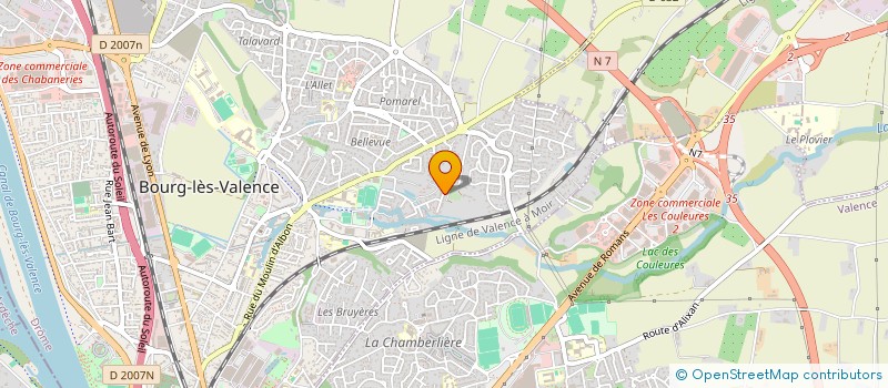 localisation de l'entreprise MONSIEUR VALENTIN GOUSSE à BOURG-LES-VALENCE