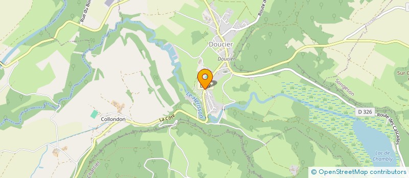 localisation de l'entreprise MONSIEUR VALENTIN GRAS  DOUCIER