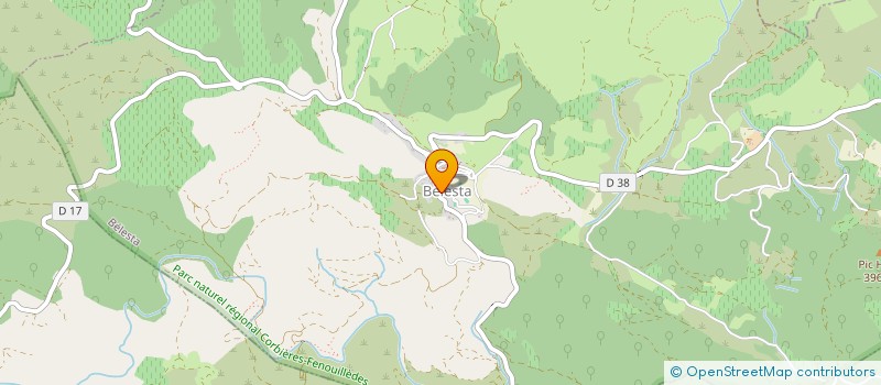 localisation de l'entreprise MONSIEUR VALENTIN GRAVE  BELESTA