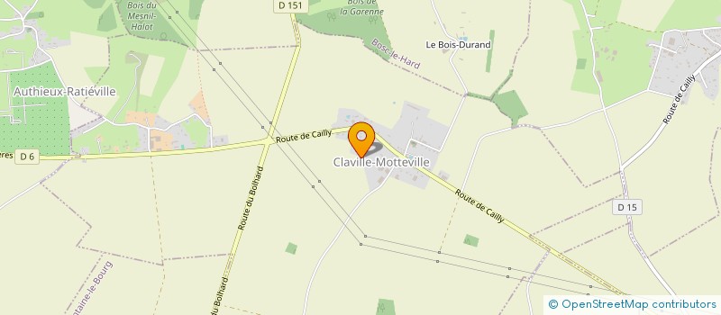 localisation de l'entreprise MONSIEUR VALENTIN GRESSENT  CLAVILLE-MOTTEVILLE