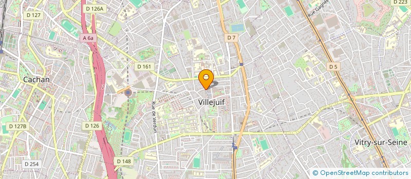 localisation de l'entreprise MONSIEUR VALENTIN GRESSIER-MONARD à VILLEJUIF
