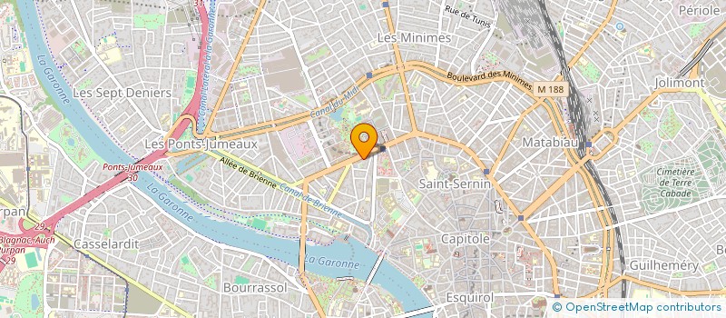 localisation de l'entreprise MONSIEUR VALENTIN GRIMAL à TOULOUSE