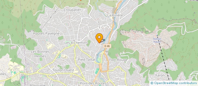 localisation de l'entreprise MONSIEUR VALENTIN GROS à TOULON