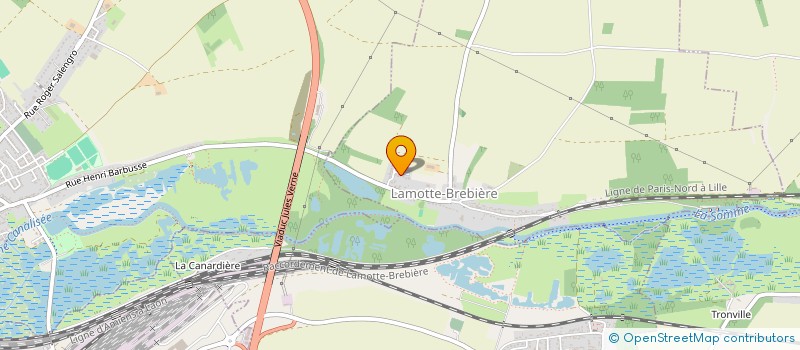 localisation de l'entreprise MONSIEUR VALENTIN GROS  LAMOTTE-BREBIERE