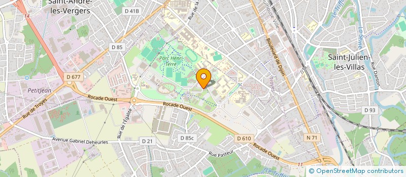 localisation de l'entreprise MONSIEUR VALENTIN GROSS  ROSIERES-PRES-TROYES