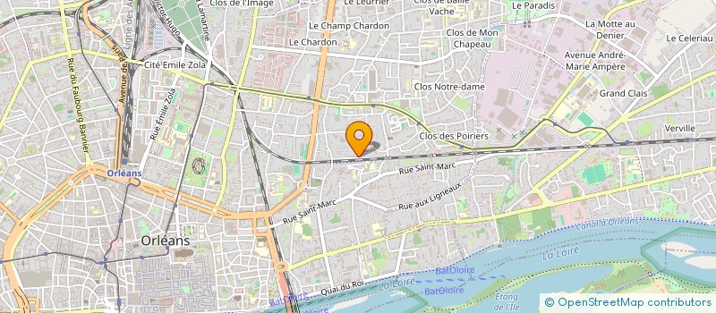 localisation de l'entreprise MONSIEUR VALENTIN GUERCHET à ORLEANS