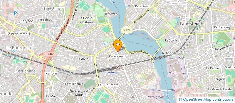 localisation de l'entreprise MONSIEUR VALENTIN GUERCIO  LANESTER