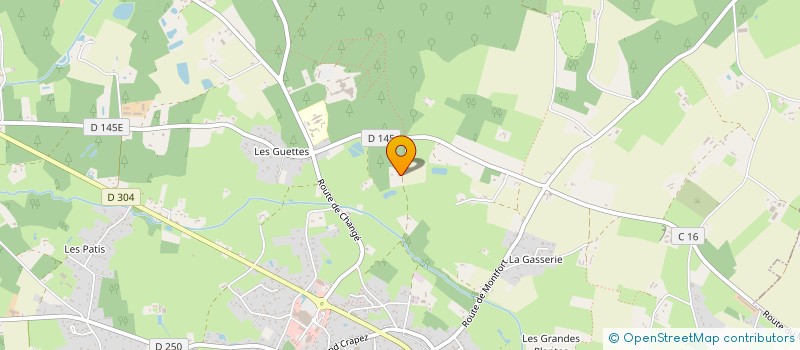 localisation de l'entreprise MONSIEUR VALENTIN GUERIN  PARIGNE L EVEQUE