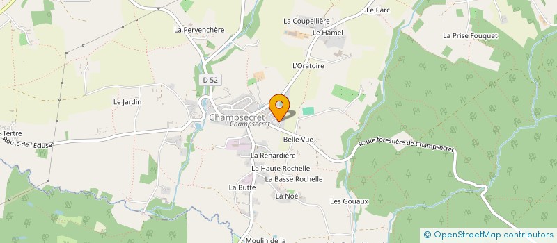 localisation de l'entreprise MONSIEUR VALENTIN GUILLOCHIN à CHAMPSECRET