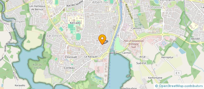 localisation de l'entreprise MONSIEUR VALENTIN GUILLOUX à VANNES